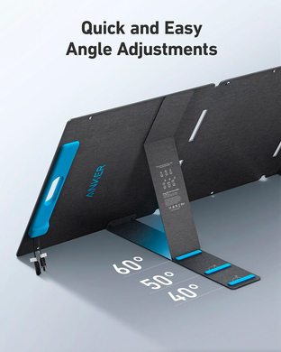 Сонячна панель Anker Solix PS400 Solar Panel - 400W / 48V(8.33A) / MC4 / XT60 (A24370A1) [204118]