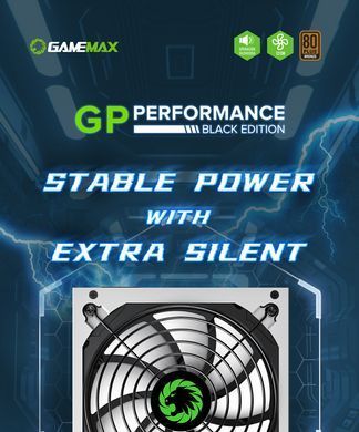 Блок живлення GAMEMAX (GP-550-White) [304220]