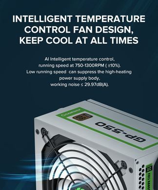 Блок живлення GAMEMAX (GP-550-White) [304220]