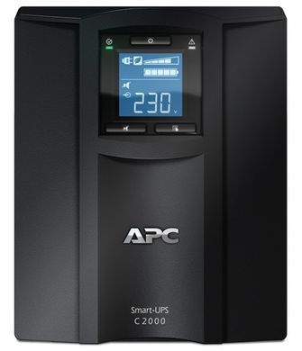 Джерело безперебійного живлення APC Smart-UPS C 2000VA/1600W, LCD, USB, 6xC13, 1xC19 (SMC2000I) [102881]