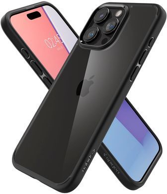 Чохол Spigen для iPhone 15 Pro, Ultra Hybrid, Matte Black (ACS06713) [108188]