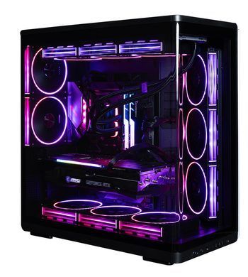 Корпус Zalman P60 без БЖ, 2xUSB3.0, 1x Type C, 3x120мм ARGB Reverse, 2x120мм ARGB, VGA 435мм, LCS ready, Curved Tempered Glass, Dual Chamber, ATX, чорний (P60BLACK) [112539]