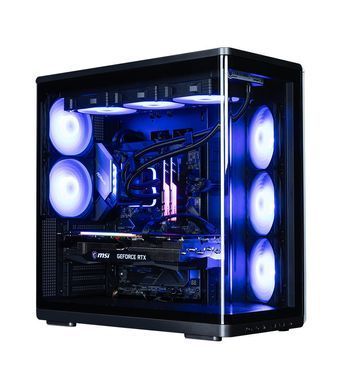 Корпус Zalman P60 без БЖ, 2xUSB3.0, 1x Type C, 3x120мм ARGB Reverse, 2x120мм ARGB, VGA 435мм, LCS ready, Curved Tempered Glass, Dual Chamber, ATX, чорний (P60BLACK) [112539]