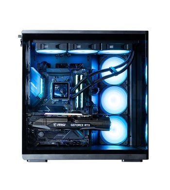 Корпус Zalman P60 без БЖ, 2xUSB3.0, 1x Type C, 3x120мм ARGB Reverse, 2x120мм ARGB, VGA 435мм, LCS ready, Curved Tempered Glass, Dual Chamber, ATX, чорний (P60BLACK) [112539]