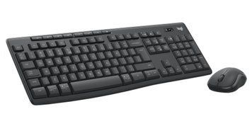 Комплект (клавіатура, мишка) бездротовий Logitech MK370 Graphite (920-012077) [500072]