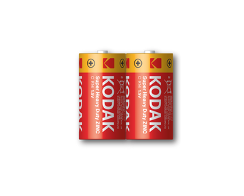 Батарейка Kodak EXTRA HEAVY DUTY R14 коробка 1x2 шт. (30410381/B) [203685]