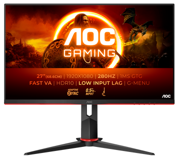 Монiтор 27" AOC Black/Red (27G2ZN3/BK) [200180]