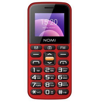 Мобiльний телефон Nomi i1820 Dual Sim Red (i1820 Red) [613689]