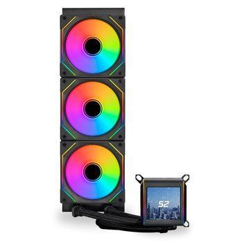 Система водяного охолодження Lian Li Galahad II LCD SL-INF, 360 Black (G89.GA2ALCD36INB.00) [616265]