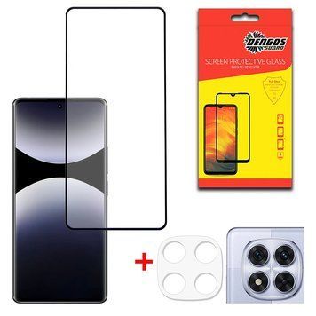 Захисне скло Dengos для Xiaomi Redmi Note 14 Pro 4G/5G Black Full Glue (DG-TGSCP-09) [607437]