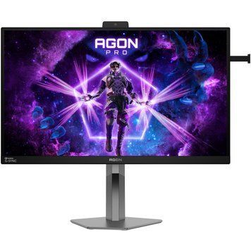Монітор TFT 27" AOC AGON PRO, QHD, Fast IPS, 360Гц, 0,3мс, 3xHDMI, DP, USB-hub, HAS, Pivot, чор.-с (AG276QSG2) [405626]