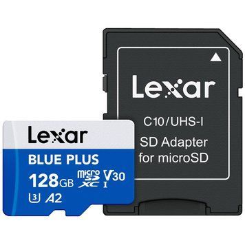 Карта пам&rsquo;яті MICRO SDXC 128GB UHS-I W/A LEXAR (LMSBLPL128G-BNANG) [502529]