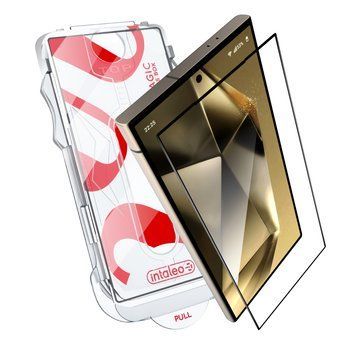Захисне скло Intaleo з аплікатором Intaleo MagicBox для Samsung Galaxy S24 Ultra SM-S928 Black (4820266742874) [600831]