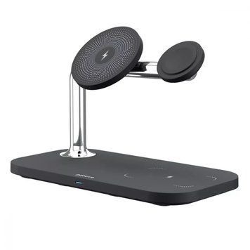 Бездротовий зарядний пристрій Proove Magnetic Field 3in1 15W Black (WSMF15010001) [615039]