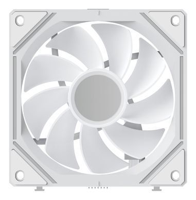 Набір із трьох вентиляторів для корпусу 120MM GAMMA F12 UNI WH ARGB REVERSE BLADE 3 IN 1 OCYPUS (GAMMA-F12-WH3AM01U-GL) [502899]