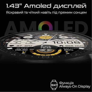 Смарт-годинник HiFuture mix 3 black (mix3.black) [726605]
