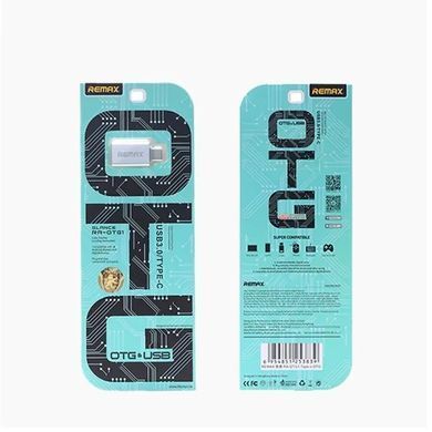 Адаптер Remax Glance USB-USB Type-C RA-OTG1 Gold (6954851289753) [604147]