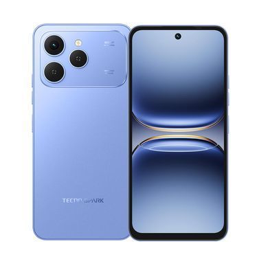 Смартфон TECNO Spark 40 (KM5n) 6.67" 8/256ГБ, 2SIM, 5200мА&bull;год, Mirage Blue (4894947091582) [111485]