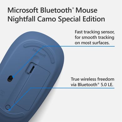 Microsoft Миша Camo SE Bluetooth Blue Camo