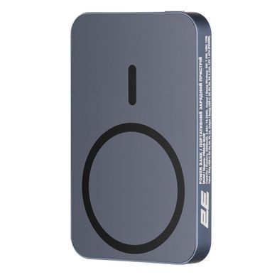 Універсальна мобільна батарея 2E Wireless QI 5000mAh Blue (2E-PB0545-BLUE) [63521]