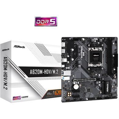 Материнська плата ASRock Socket AM5 (A620M-HDV/M.2) [607716]