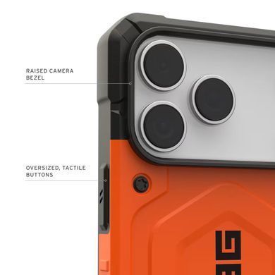 Чохол UAG для iPhone 17 Pro Max, Pathfinder MagSafe, Orange (114549119797) [112693]