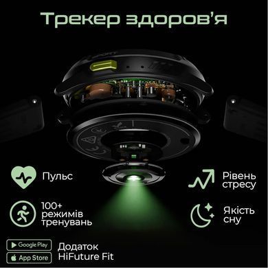 Смарт-годинник HiFuture mix 3 black (mix3.black) [726605]