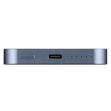 Універсальна мобільна батарея 2E Wireless QI 5000mAh Blue (2E-PB0545-BLUE) [63521]