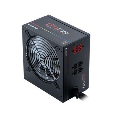 Блок живлення CHIEFTEC Photon (750W), >85%, 120мм, 1xMB 24pin(20+4), 1xCPU 8pin(4+4), 4xMolex, 6xSATA, 4xPCIe 8pin(6+2), Modular (CTG-750C-RGB) [110242]