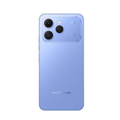 Смартфон TECNO Spark 40 (KM5n) 6.67" 8/256ГБ, 2SIM, 5200мА&bull;год, Mirage Blue (4894947091582) [111485]