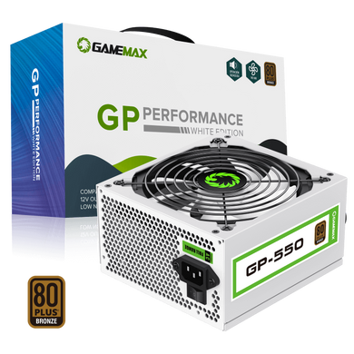 Блок живлення GAMEMAX (GP-550-White) [304220]