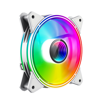 Кулер для корпуса GAMEMAX (FN-12Rainbow-Q-Infinity WT) [303429]