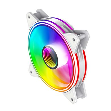 Кулер для корпуса GAMEMAX (FN-12Rainbow-Q-Infinity WT) [303429]