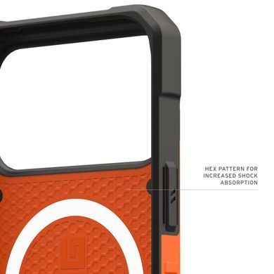 Чохол UAG для iPhone 17 Pro Max, Pathfinder MagSafe, Orange (114549119797) [112693]