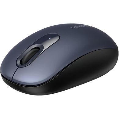 Мишка UGREEN 2.4GHz MU105, бездротова, 2400dpi., 3кн., Синя (90550) [401298]