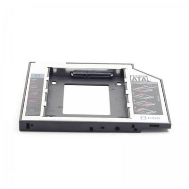 Адаптер HDD 2,5" для ноутбука в відсік CD-ROM Gembird (9.5 мм) (MF-95-01) [608271]