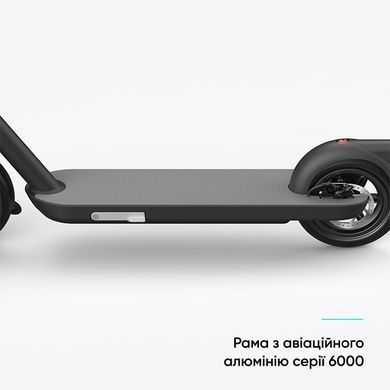 Електросамокат OKAI ES10-NEON Lite Black 9", 300(600)W, 7.8Ah, 30km, 25km\h, 20%, NFC, App,15kg (ES10-B) [800002]