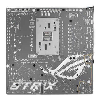 Материнcька плата ASUS ROG STRIX B850-G GAMING WIFI sAM5 B850 4xDDR5 M.2 HDMI DP WiFi BT mATX білий (90MB1M30-M0EAY0) [109239]
