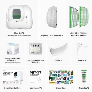 Смарт автоматичний лоток PETKIT Purobot Max Pro with Camera (P9904) [805353]