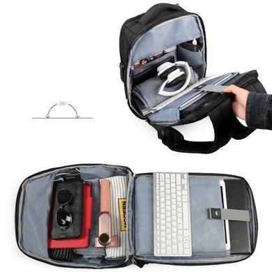 Рюкзак Tigernu T-B3655 15.6" Black (T-B3655Black) [800130]