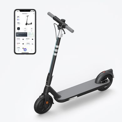 Електросамокат OKAI ES10-NEON Lite Black 9", 300(600)W, 7.8Ah, 30km, 25km\h, 20%, NFC, App,15kg (ES10-B) [800002]