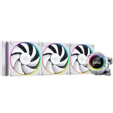 Система водяного охолодження ID-Cooling Space LCD (SL360 WHITE) [608948]