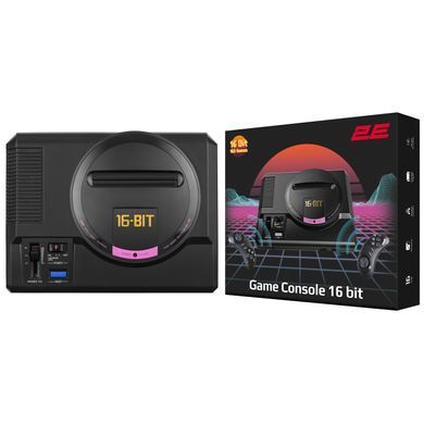 Ігрова консоль 2Е 16bit HDMI (2 бездротових геймпада, 183 гри) (2E16BHDWS188) [102482]