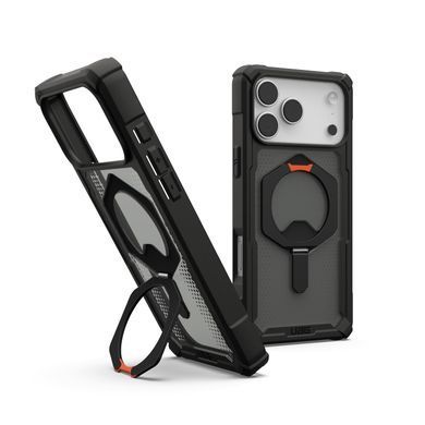 Чохол UAG для iPhone 17 Pro Max, Plasma XTE MagSafe, Black/Pop Orange (114528114097) [111083]