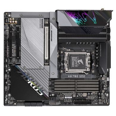 Материнська плата GIGABYTE X670E AORUS MASTER sAM5 X670 4xDDR5 M.2 HDMI DP Wi-Fi BT mATX (X670E_AORUS_MASTER) [109115]