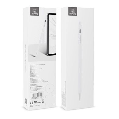 Стилус Usams US-ZB135 (iPad only) White (ZB135DRB01) [604490]