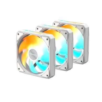Вентилятор Gigabyte EZ Chain Fan 120 Ice 3-Pack White (GP-GBT EZFAN1203 ICE) [615526]