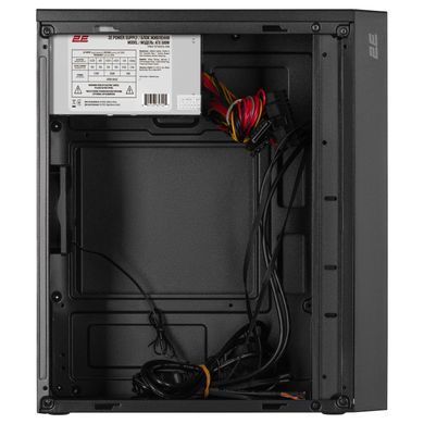 Корпус 2E TeamX TMX03 з БЖ 2E ATX500W, 2xUSB3.0, 1x80мм, VGA 220мм, mATX, чорний (2E-TMX03-500) [111340]