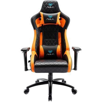 Крісло для геймерів Aula F1031 Gaming Chair Black/Orange (6948391286211) [611153]
