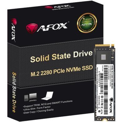 SSD 1Tb AFox ME400 M.2 2280 PCIe NVMe Gen 4x4 3D TLC NAND, Retail (ME400-1024GQN) [405070]